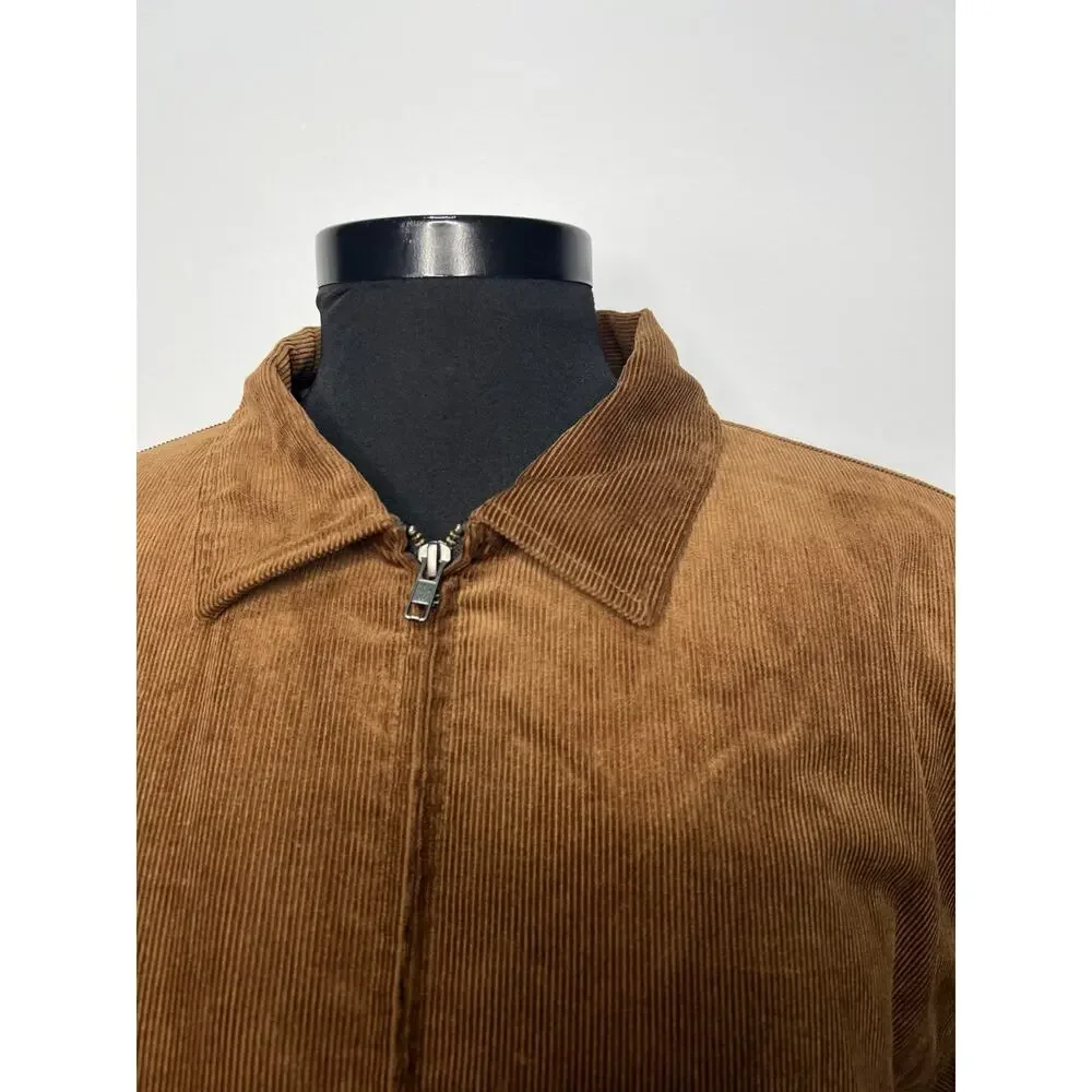 Birdswell Heavyweight Floral Lined Corduroy Surf Beach Jacket Mens XXL